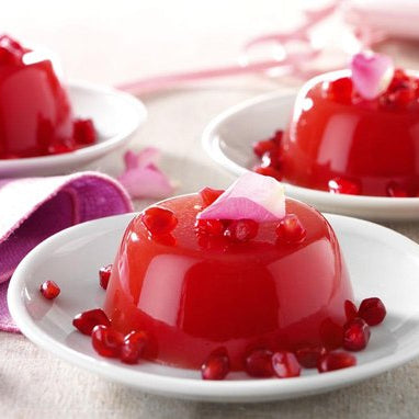 Pomegranate And Rose Jellies Recipe