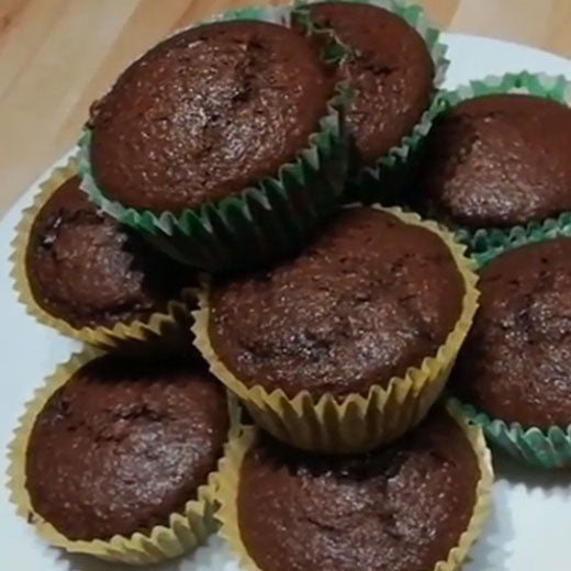 The Easiest Chocolate Chip Muffins Recipe using Special Ingredients Mint Food Flavouring Drop