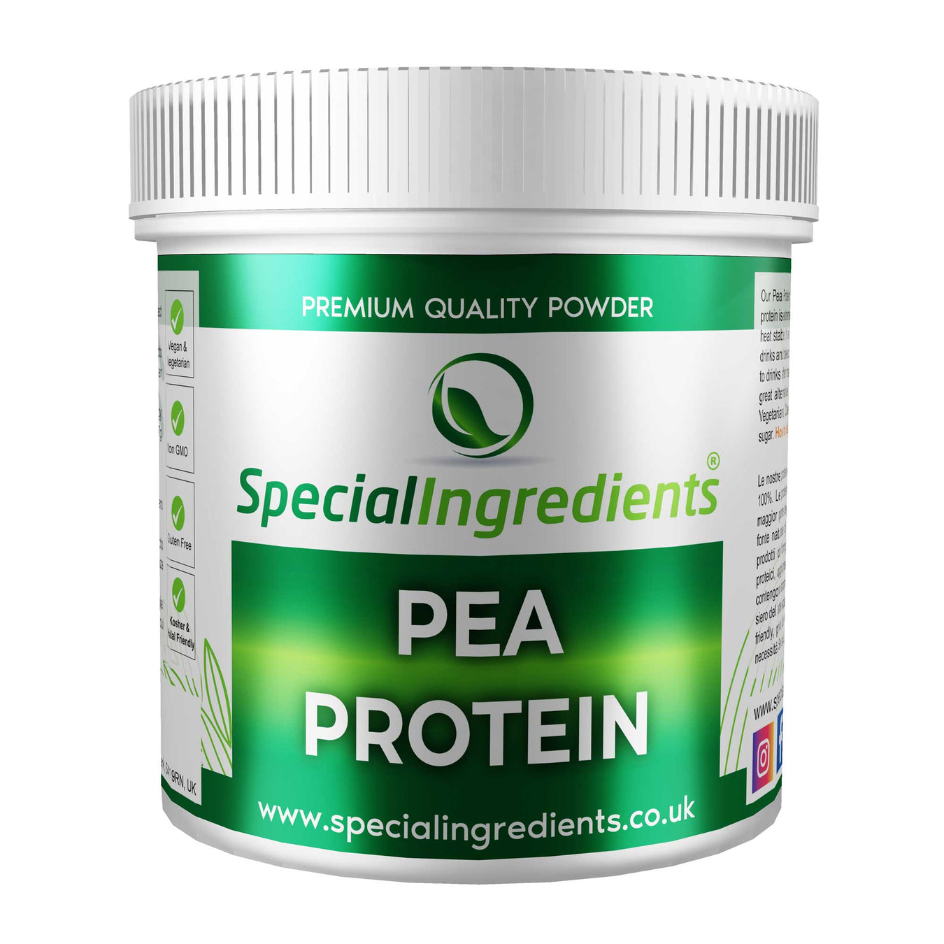 Pea Protein Powder - Special Ingredients