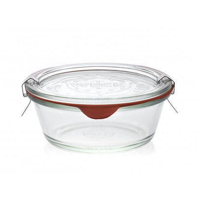 Weck Gourmet jar 300ml with lid and seals - diameter 120mm - pack of 6
