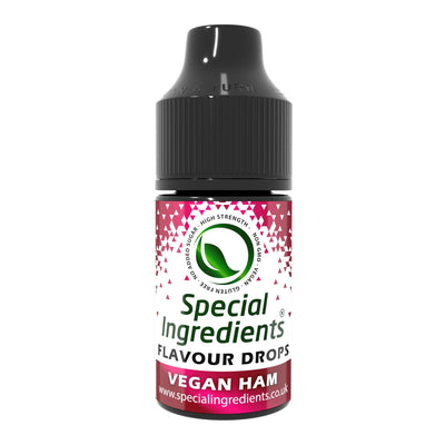 Gouttes aromatisantes végétaliennes au jambon, 30 ml
