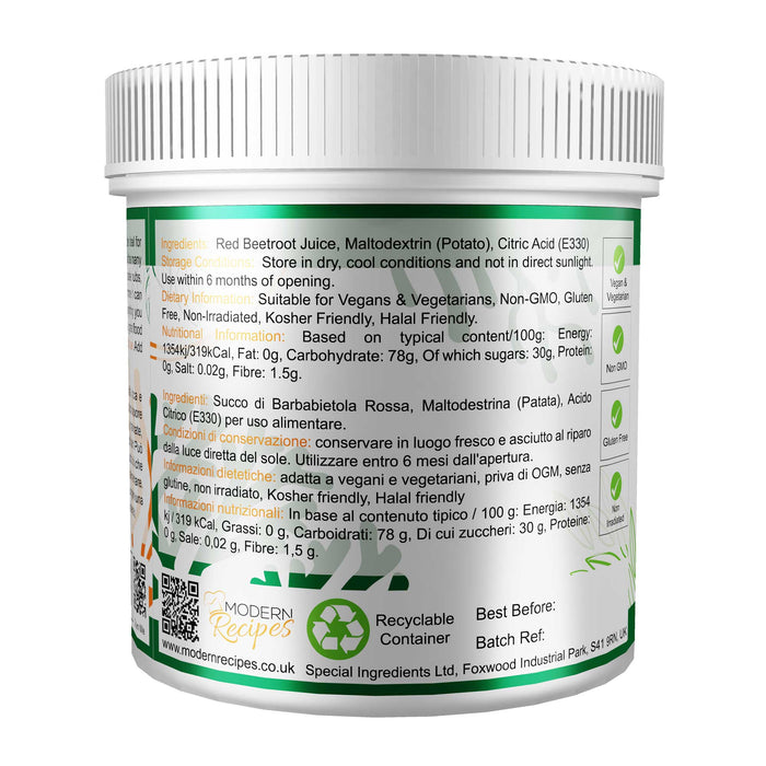 Beetroot Powder 25kg - Special Ingredients