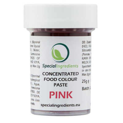 Colorant alimentaire concentré rose en pâte 25 g