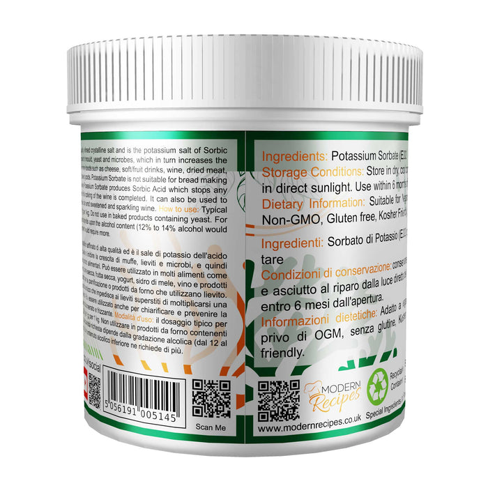 Potassium Sorbate ( Mould Inhibitor ) 5kg - Special Ingredients
