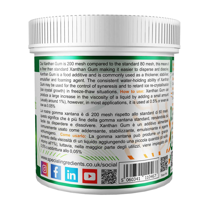 Xanthan Gum 500g - Special Ingredients