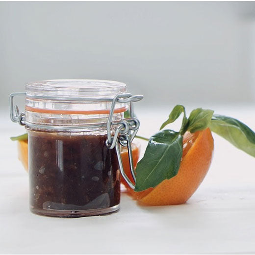 Spicy Balsamic Orange And Basil Marmalade Recipe made with Special Ingredients Pectin Powder