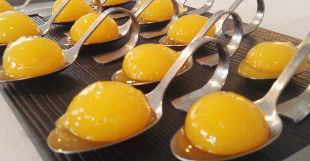 Reverse Spherification of Mandarin Recipe - Special Ingredients