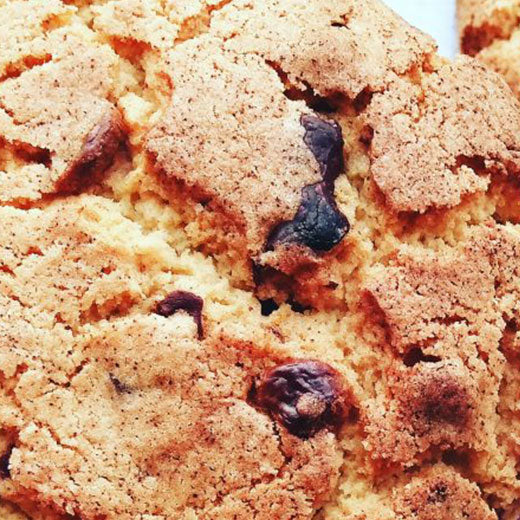 Crunchy Chocolate Chip Cookies Recipe using Special Ingredients Crisp Film Powder and Vanilla Extract