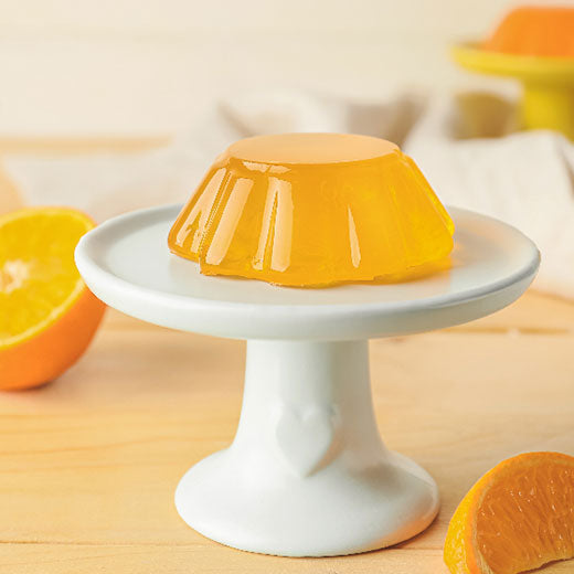 Orange Jelly Recipe using Special Ingredients Agar Agar. 