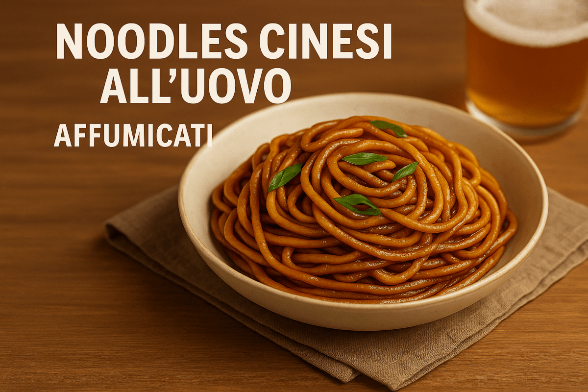 Spaghetti cinesi affumicati all'uovo - Special Ingredients