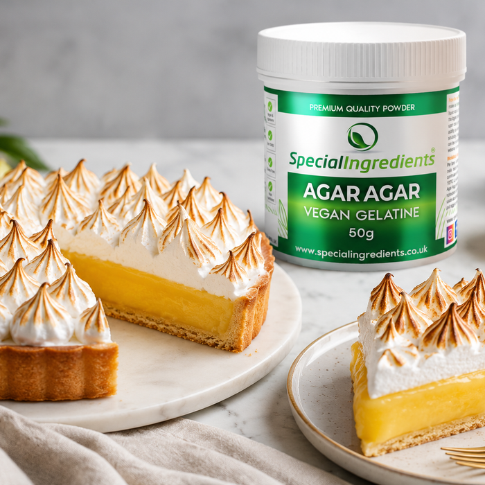 tarte au citronn con Agar agar