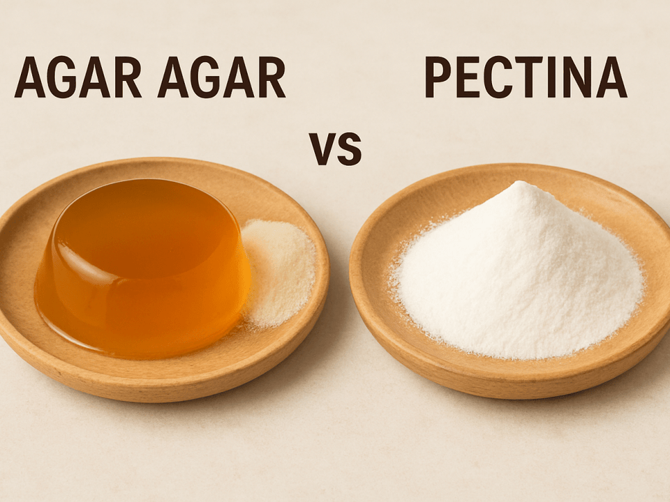Agar-agar vs. pectina