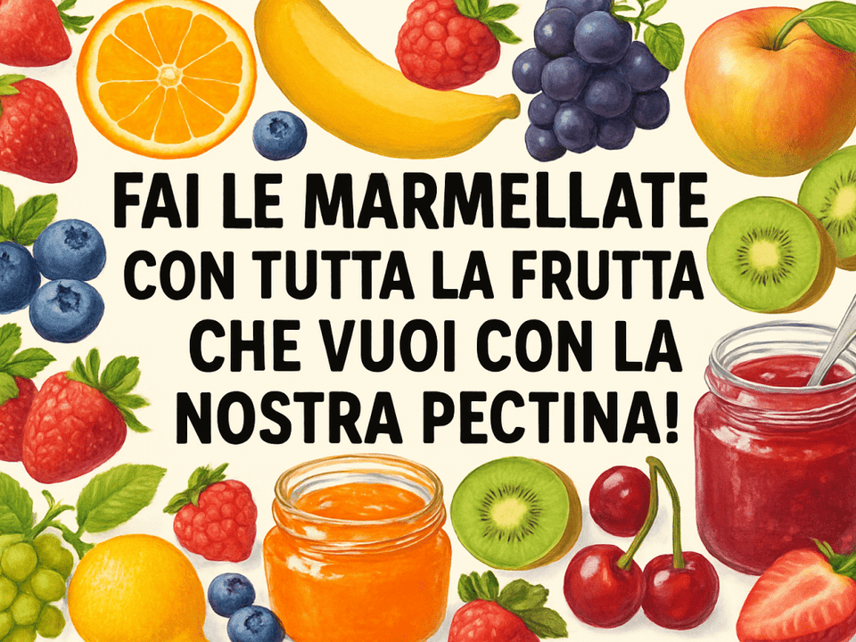 Fai le marmellate con tutta la frutta che vuoi con la nostra pectina! - Special Ingredients