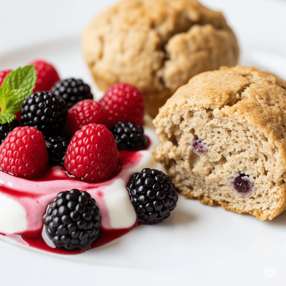 🏋️🫐Ricetta fit: Mousse di Yogurt Greco e Frutti di Bosco con Inulina - Special Ingredients