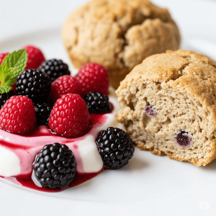 🏋️🫐Ricetta fit: Mousse di Yogurt Greco e Frutti di Bosco con Inulina - Special Ingredients