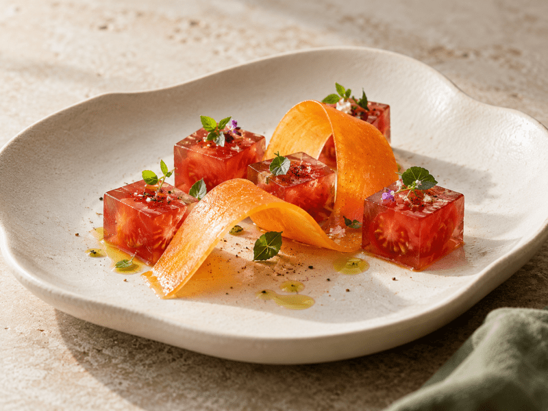 Agar agar e architetture commestibili: forme, veli e geometrie - Special Ingredients