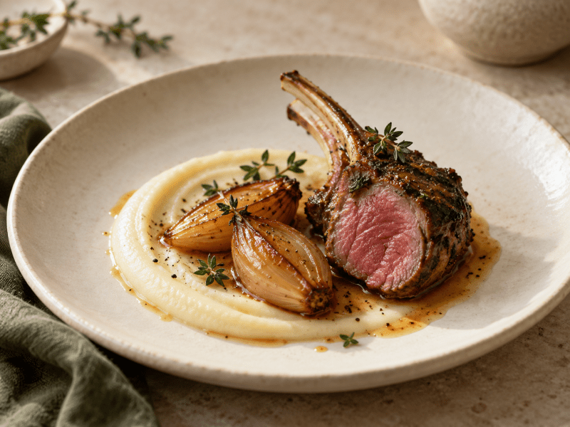 Agnello, cipolla e scalogno: consistenze ispirate a Heston Blumenthal - Special Ingredients