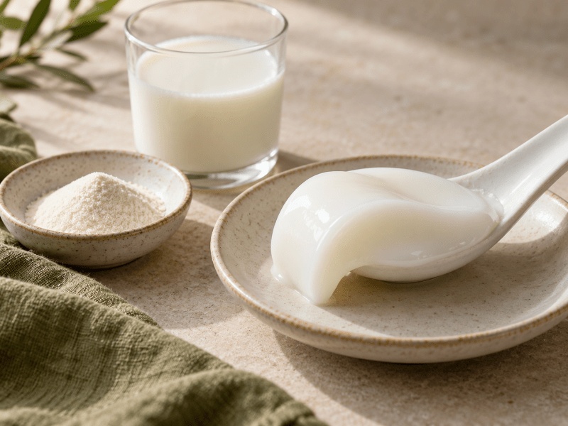 Carragenina iota: gel elastici e dessert al latte - Special Ingredients