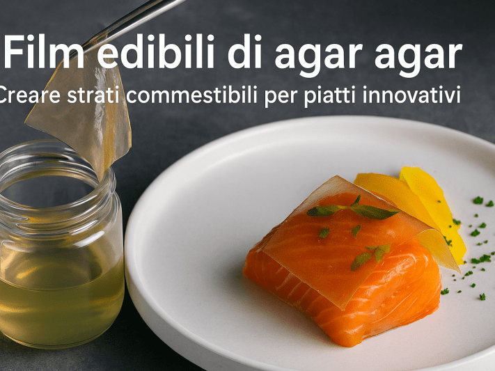 Film edibili di Agar Agar: come creare strati commestibili per piatti innovativi - Special Ingredients