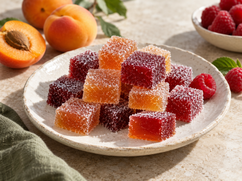 Gelatine di frutta con pectina: pâte de fruit da taglio - Special Ingredients