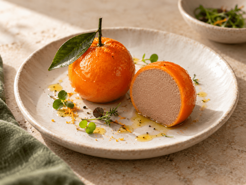 Mandarin Meat Fruit: forma, rivestimento e sorpresa nel piatto di Heston - Special Ingredients