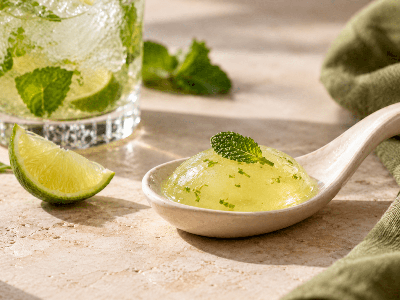 Mojito sferificato: una prova di sferificazione inversa - Special Ingredients