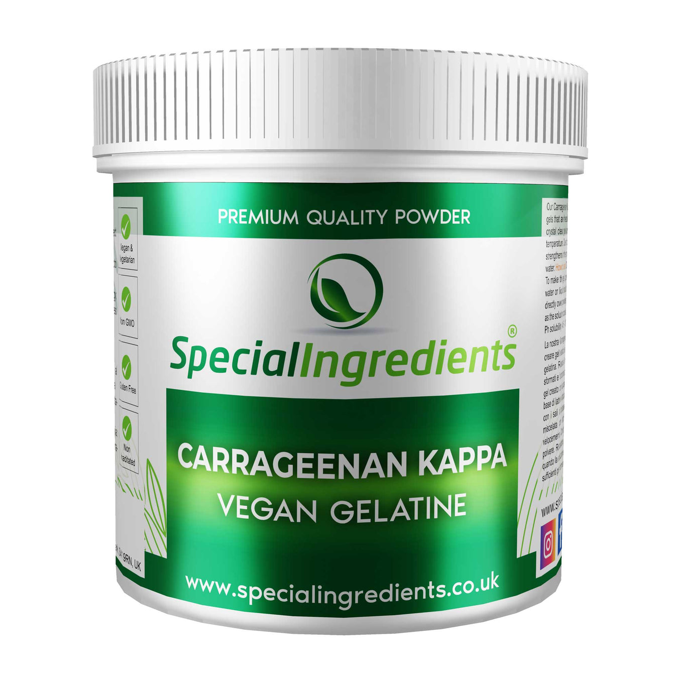 Carrageenan Kappa - Special Ingredients
