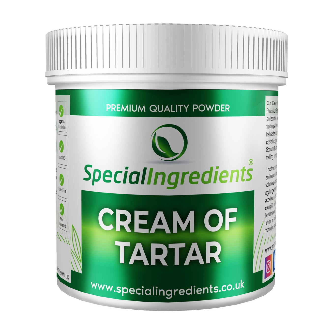 Cream Of Tartar - Special Ingredients