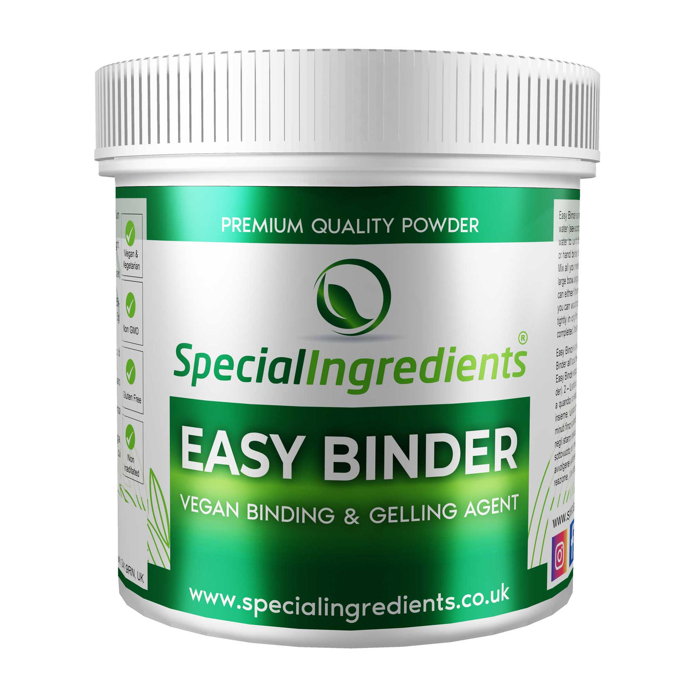 Easy Binder - Special Ingredients