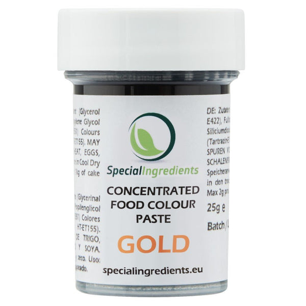 Gold Food Colouring Paste