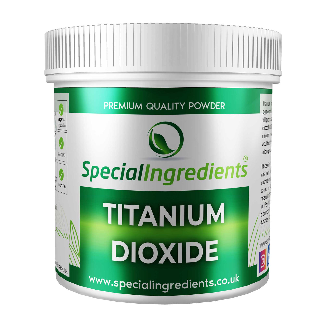 Titanium Dioxide - Special Ingredients