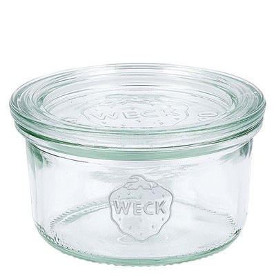 Weck Straight jar 165ml with lid and seals - diameter 80mm - pack of 12