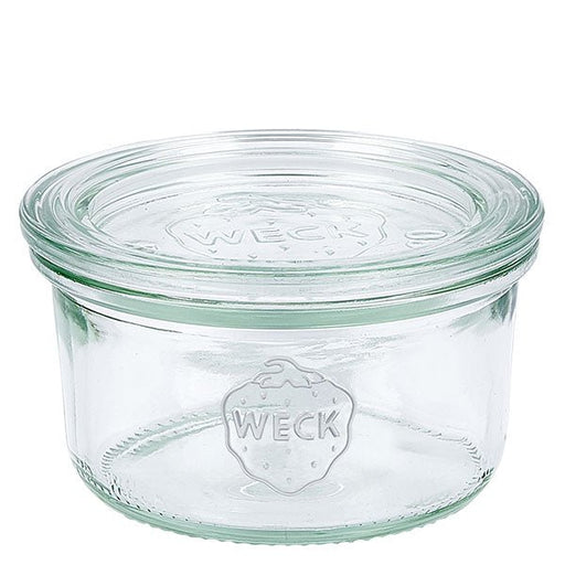 Weck Straight jar 165ml with lid and seals - diameter 80mm - pack of 12 - Special Ingredients - 1