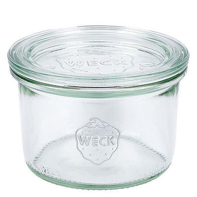 Weck Straight jar 200ml with lid and seals - diameter 80mm - pack of 12