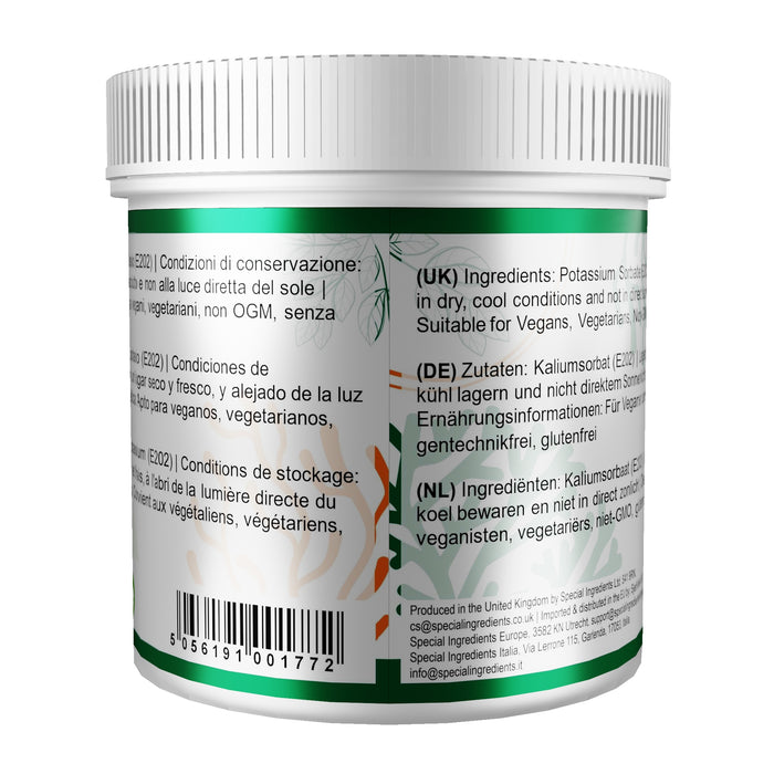 Sorbato di Potassio ( Inibitore di Muffe ) 500g