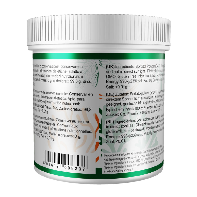 Sorbitol en poudre (qualité supérieure) 5 kg