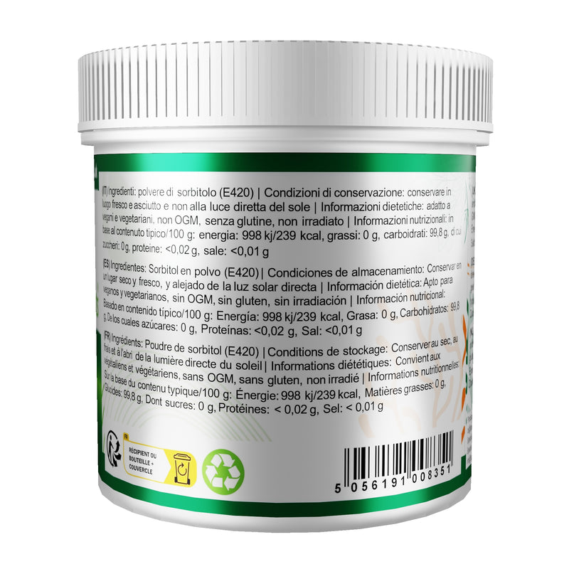 Sorbitol en poudre (qualité supérieure) 25 kg