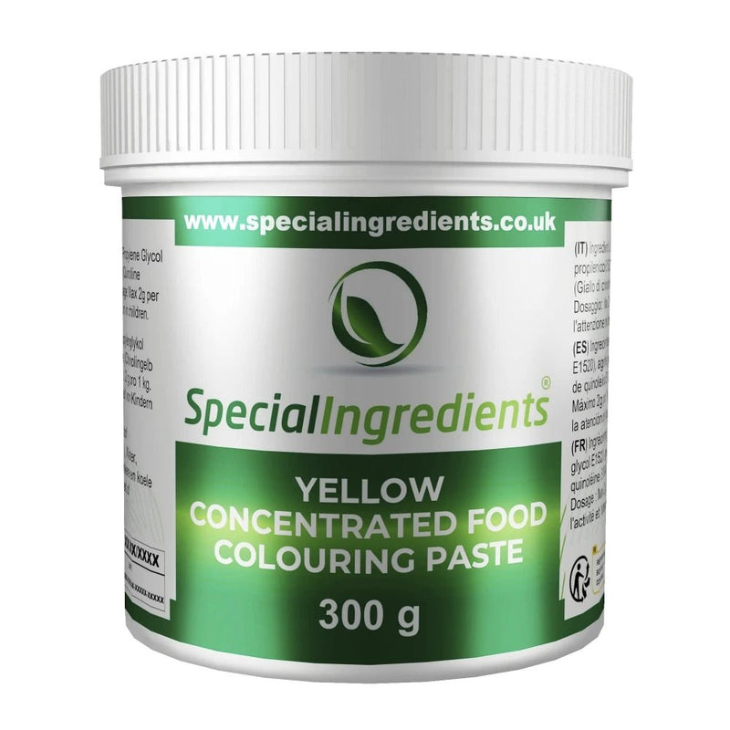 Colorante Alimentare Concentrato Giallo in Pasta 300g - Special Ingredients - 1