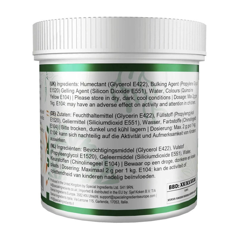 Colorante Alimentare Concentrato Giallo in Pasta 300g - Special Ingredients - 4