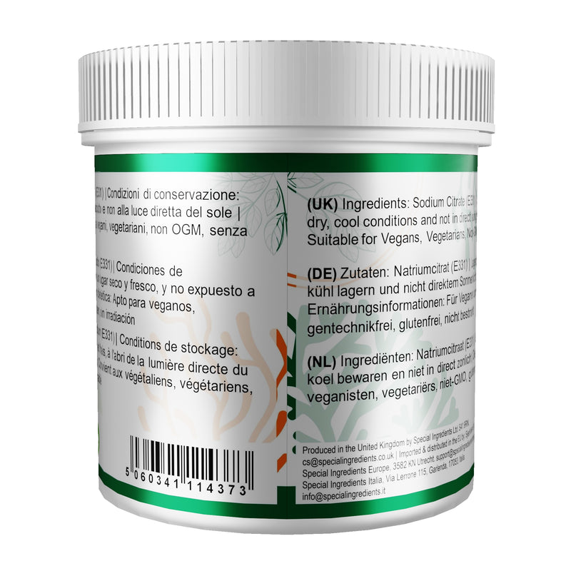 Citrato di Sodio ( Sale Tampone ) 500g