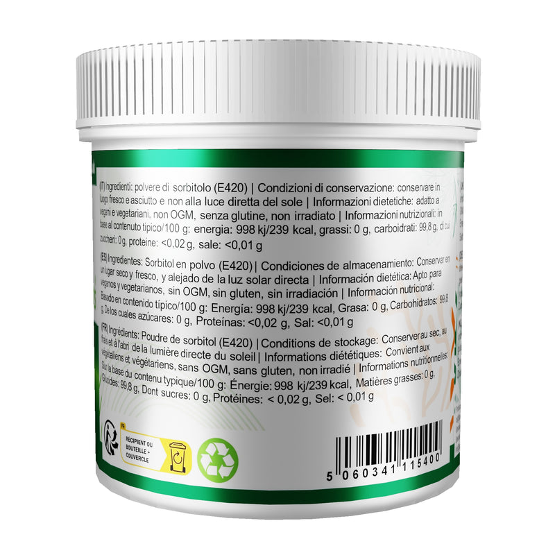 Sorbitol en poudre (qualité supérieure) 1 kg