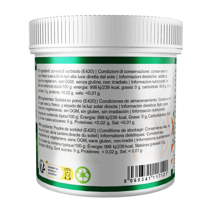 Sorbitol en poudre (qualité supérieure) 250 g