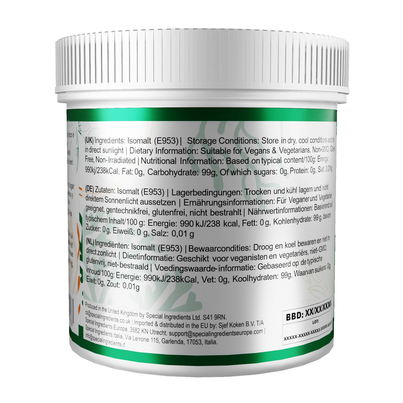 Poudre d'isomalt (qualité supérieure) 250 g