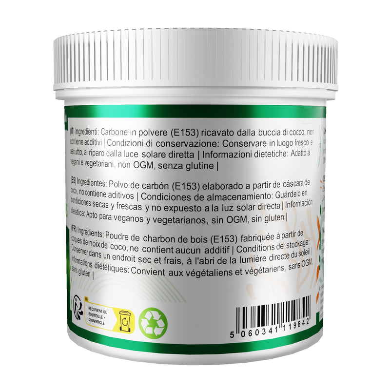 Carbone attivo in polvere 100g