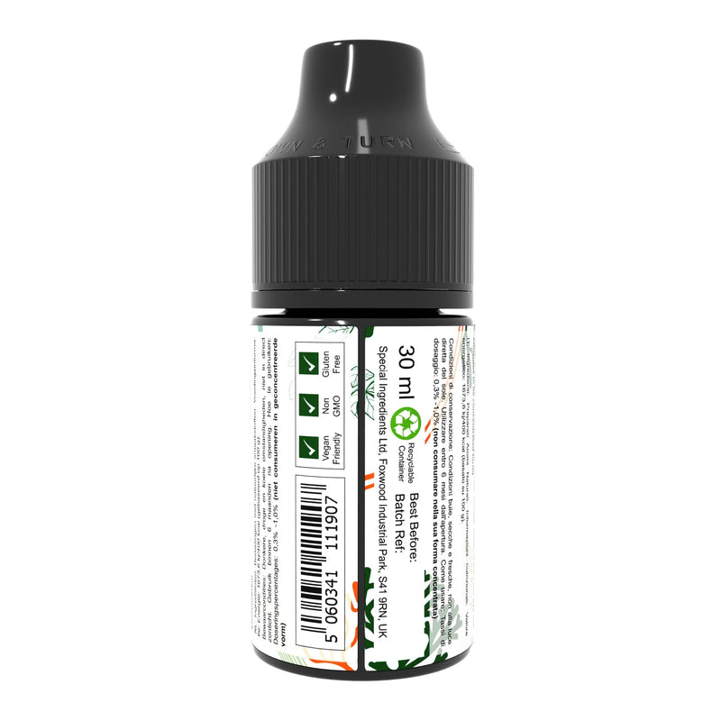Gouttes d'arôme alimentaire Clémentine 30 ml