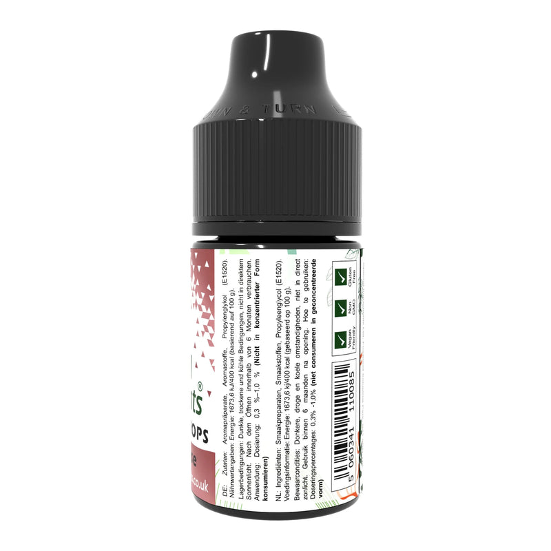 Englische Rosen-Lebensmittelaromatropfen 30 ml