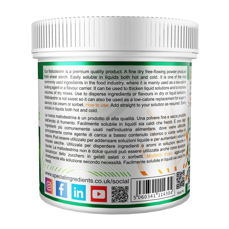 Maltodextrine de qualité supérieure 1 kg