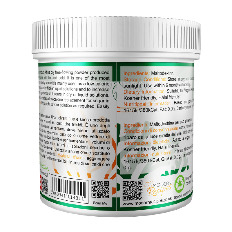 Maltodextrine de qualité supérieure 2,5 kg