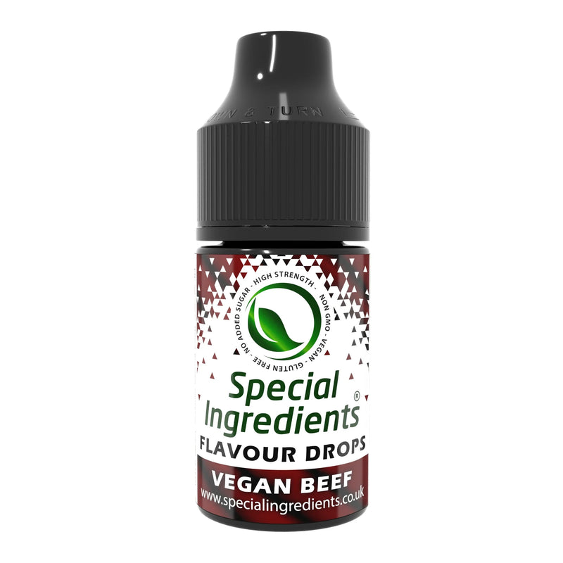 Gouttes aromatisantes pour aliments végétaliens au bœuf 30 ml 