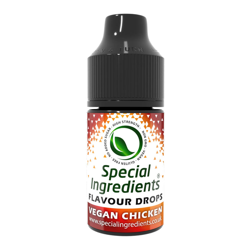 Gouttes aromatisantes pour aliments végétaliens au poulet 30 ml